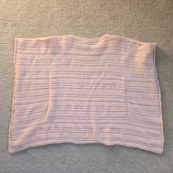 NWOT Calypso St. Barth Cashmere Poncho Peach Pink Boho - Picture 5 of 10